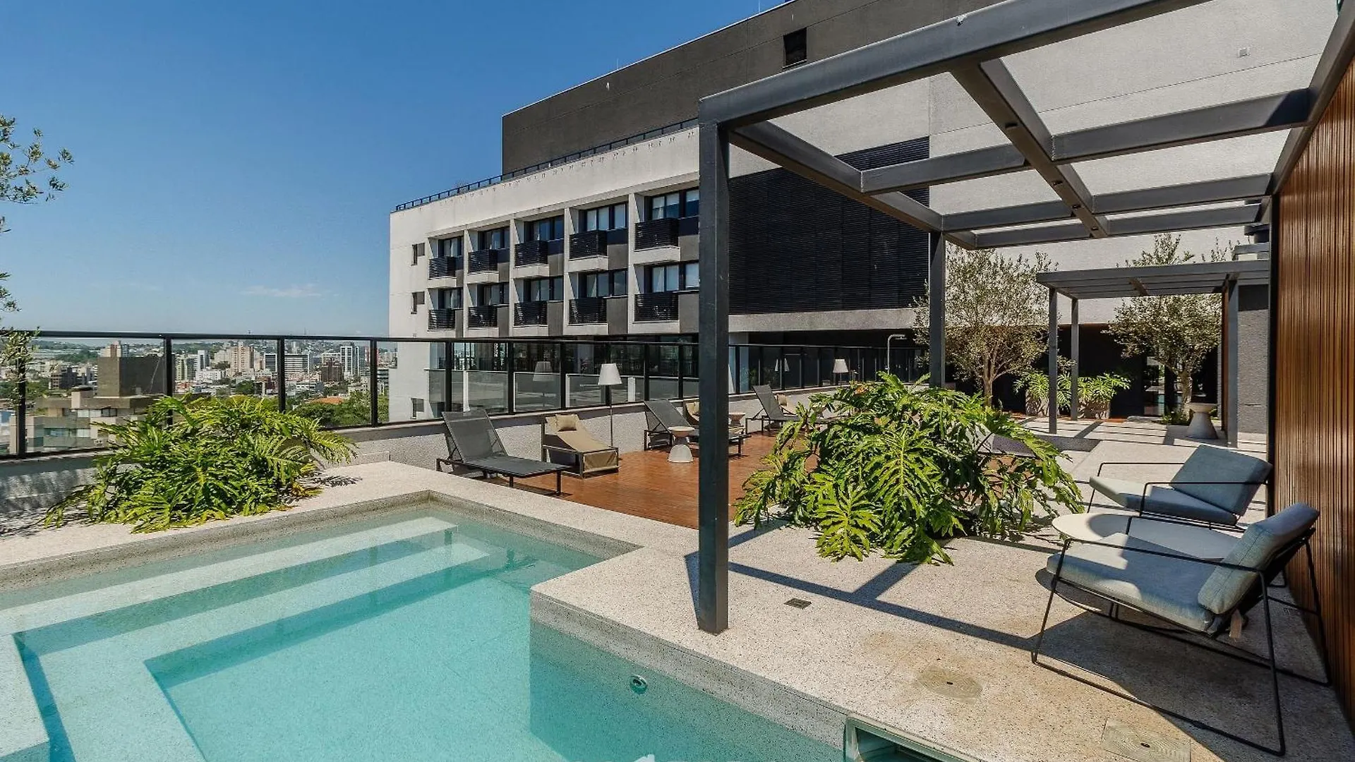 Studio Charmoso C/ Piscina Em Poa Grb0917 Porto Alegre Brazil